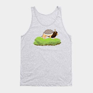 Lion Turtle :: Canines and Felines Tank Top